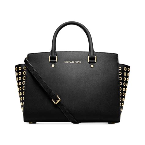 michael kors selma grommet bag|Michael Kors selma satchel.